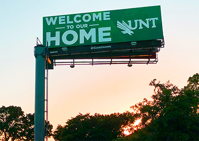 Welcome to our home, UNT