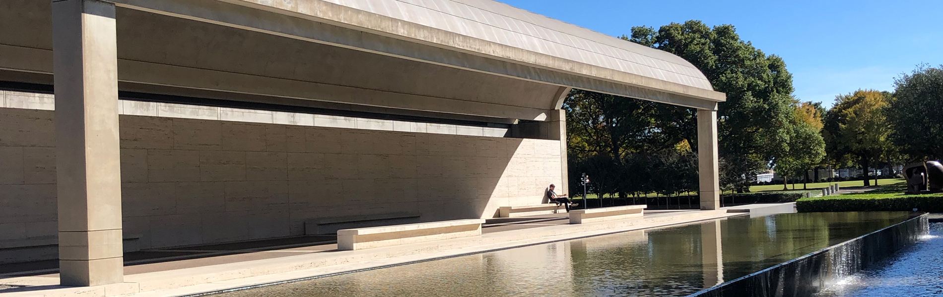 Exterior of the Kimball Museum.