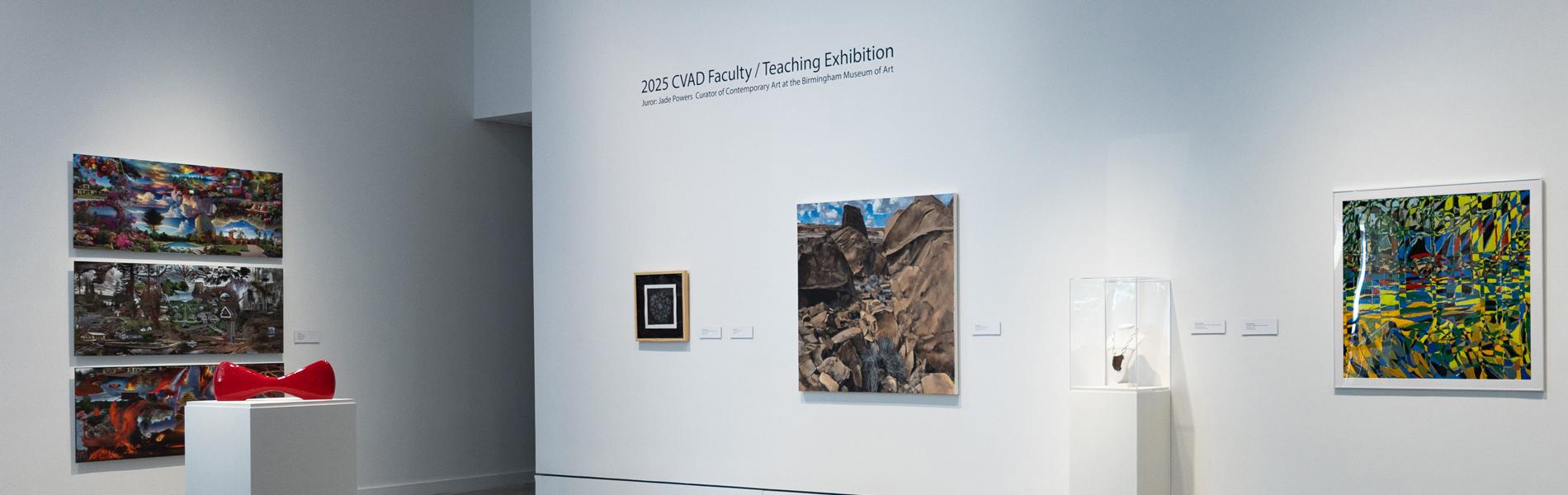 The 2025 Faculty / Teaching Juried Exhibition brought teaching artists out of the classrooms and into the spotlight.