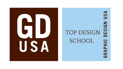GD USA Top Design School badge for 2022