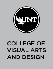 Photo not available, UNT CVAD on a gray background with a black-and-white UNT logo.